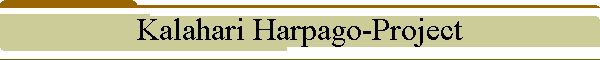 Kalahari Harpago-Project
