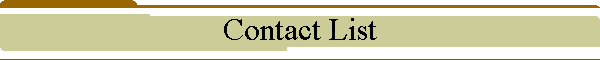Contact List